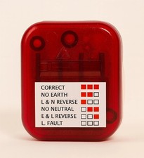 UK Mains Socket Tester 240v