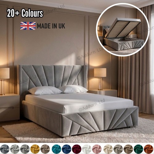 Ottoman bed winged plush - winged,