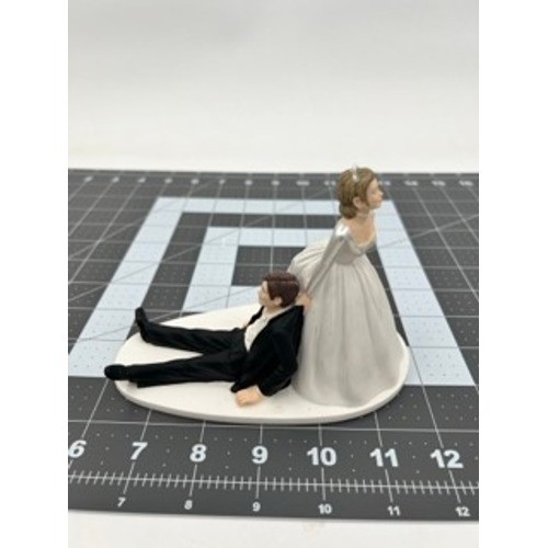 Funny wedding cake topper - cake,