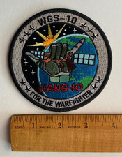 Original NASA USAF CCAFS (WGS-10) Wideband Global SATCOM 10 Hang-10 Patch