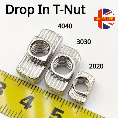 Drop in t nut - drop,