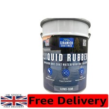 Liquid Rubber Roof Coating 5 Litres Instant Leak Seal Technology I Quick Drying