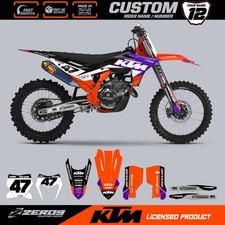KTM MOTOCROSS GRAPHICS, CUSTOM