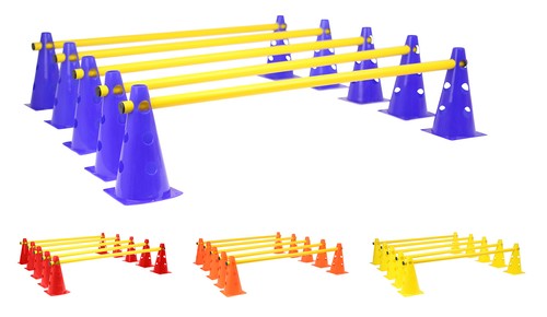 Agility hurdle set adjustable - set,