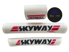 SKYWAY with navy Blue Writing
