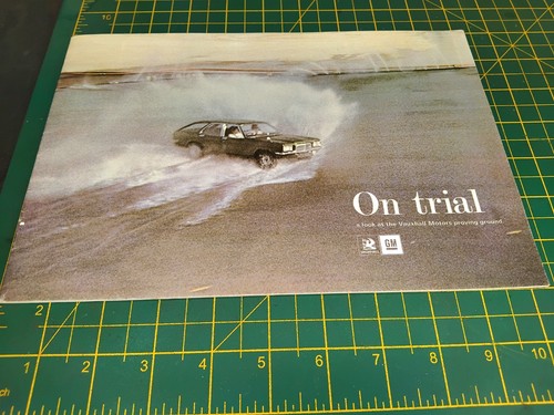 Vintage trial vauxhall - on,