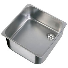 NAVY LOAD SINK SQUARE STAINLESS STEEL KITCHEN BASIN MOTORHOME BOAT CONVERSION