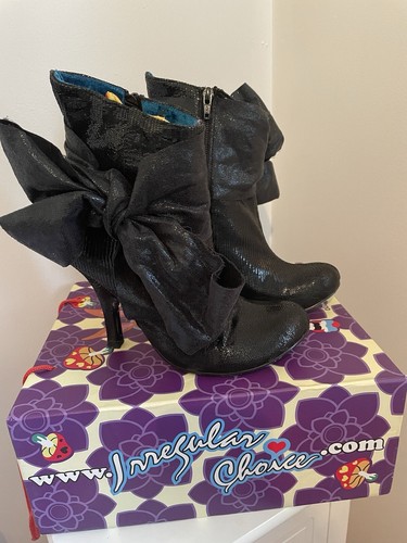 Irregular choice black bow - irregular,