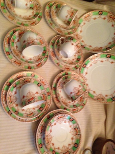 Antique vintage tea set - antique,