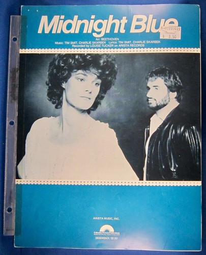 Midnight blue sheet music - midnight,
