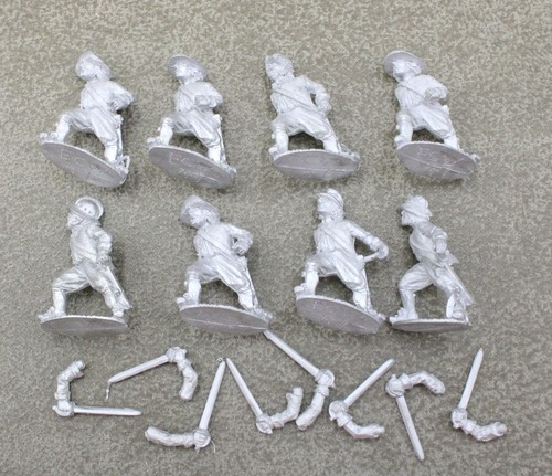 28mm ecw unarmoured pikemen - ecw,