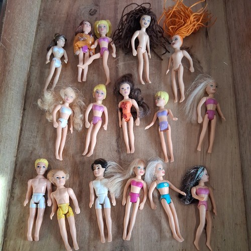 Polly pocket vintage - pocket, dolls