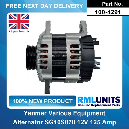 Alternator for yanmar engine - alternator,