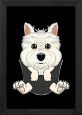 West Highland Terrier Framed