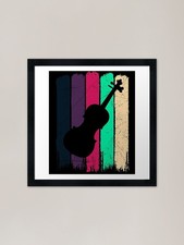 Double bass gift, violin