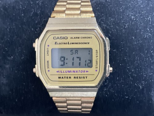 Casio a168 gold - a168, digital