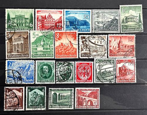 German stamps ww2 lot - ww2,