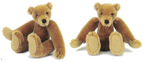 Teddy bear toy sewing pattern - teddy,