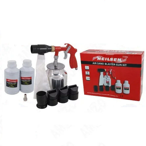Air sandblaster gun kit - sandblaster,