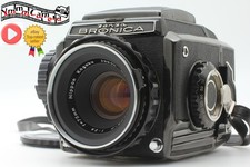 [Near MINT] Zenza Bronica S2 Black Film Camera Nikkor-P 75mm f/2.8  From JAPAN