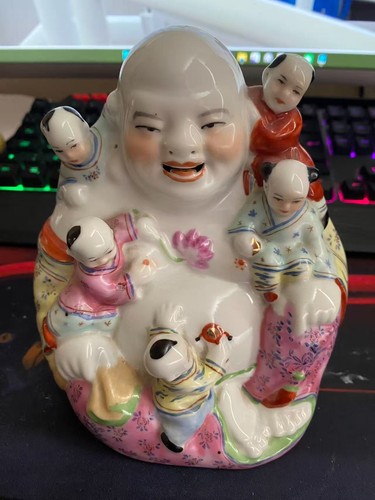 Chinese porcelain laughing - chinese,