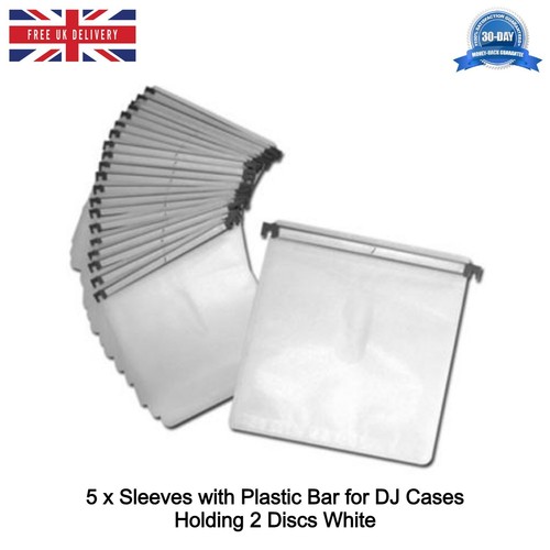 Dvd hanging sleeves white - cd,