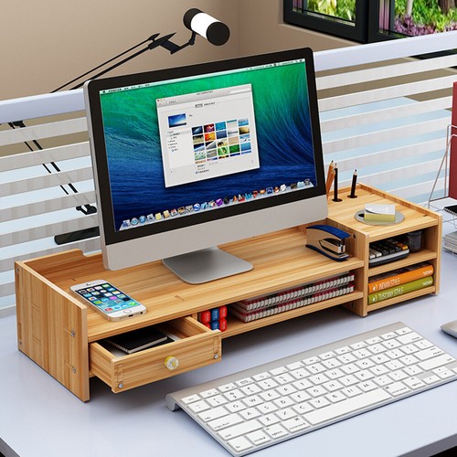 Computer desktop monitor stand - desktop,