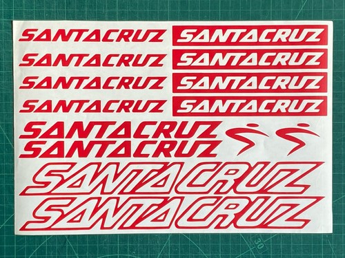 Santa cruz cycling - cycling, decals