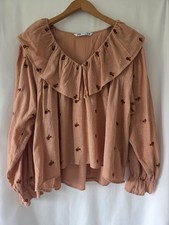 ZARA Embroidered Floral Print