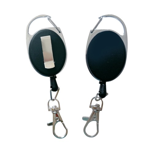 Black retractable key - reel,