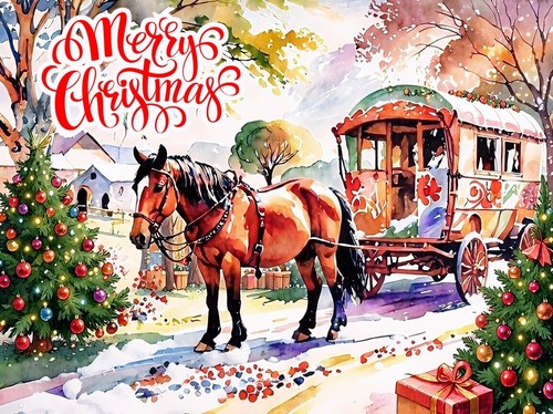 Merry christmas romany gypsy - merry,