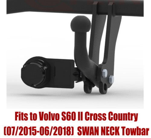 Tow bar for volvo s60 - ii, cross