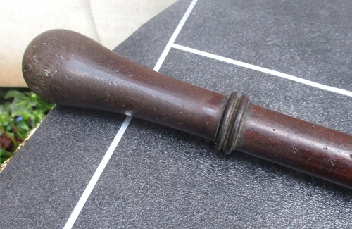 Original vintage wooden dark - original,