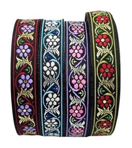 10m jacquard ribbon trim - jacquard, ribbon/trim