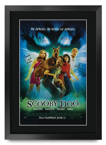 Scooby doo gift - gift, framed