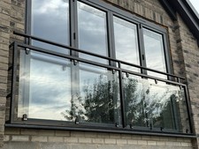 UK Building Regulations, Glass Juliet Balcony, Railings ( No.52 )