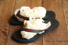 Gucci Black Rubber Red Green