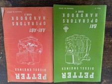 Petter Diesel Engine Operators