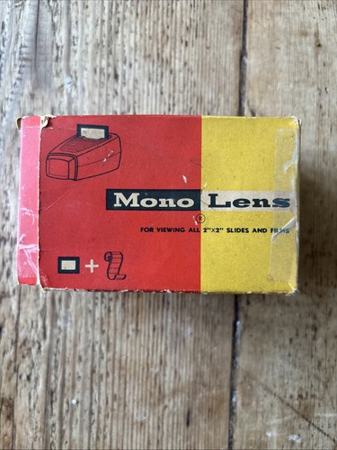 Vintage mono lens slide - mono,