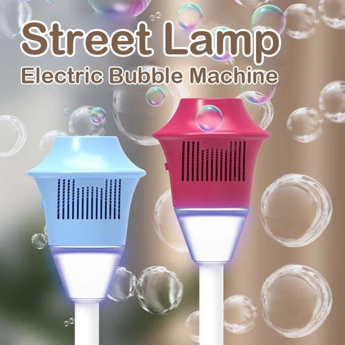 Street light bubble machine