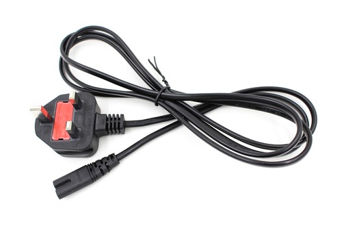 Prong power cord cable - uk, ac