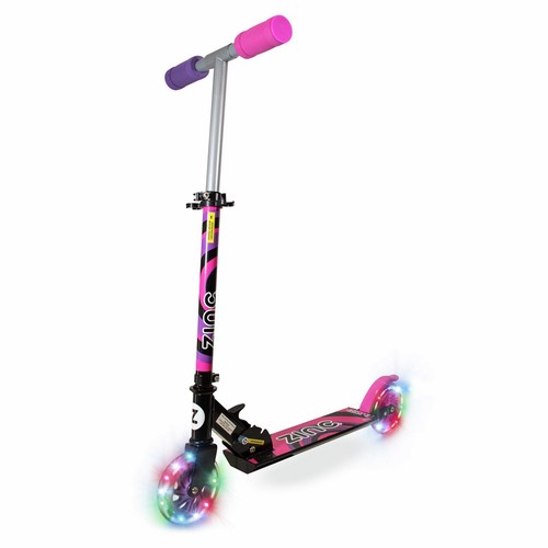 Kids foldable scooter - kids, pink