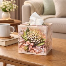 Handmade Tissue Box Cover  /