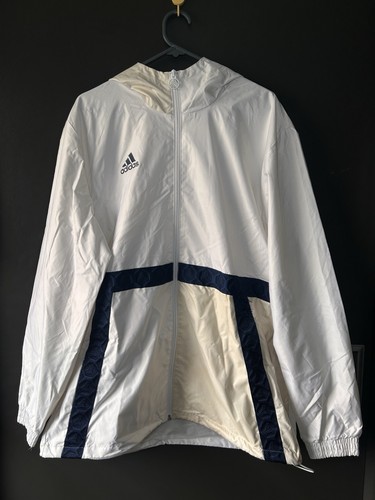 Adidas vintage white - l, navy