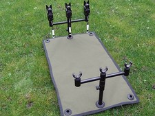 Carp fishing reel splash mat