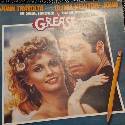 Rso grease soundtrack 2lp - grease,