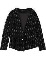 ZARA Womens Velvet 1 Button
