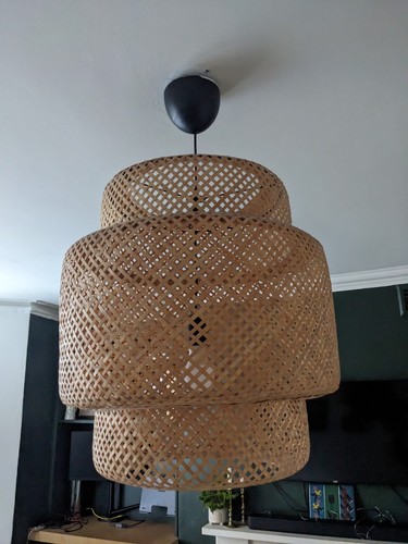 Ikea bamboo ceiling lamp shade - ikea,