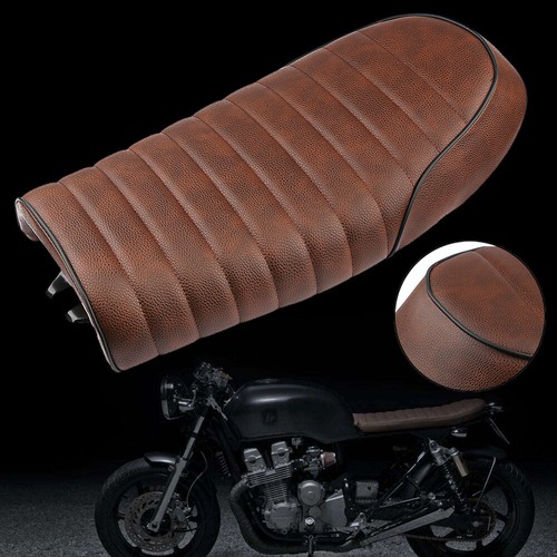 Brown motorcycle seat flat - motorcycle,