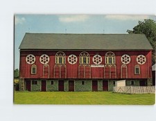 Postcard "Heart of Dutchland" Dex-Decorated Barn Pennsylvania USA